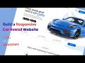 Complate Responsive Car Rental Website using html css and Javascript