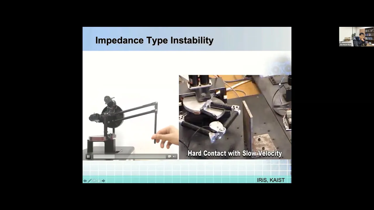 Jee Hwan Ryu "Passivity-based Control Approaches for Assuring Safe Physical Human-Robot Interaction"