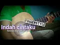 Download Lagu Fingerstyle - indah cintaku | vanessa angel ft Nicky tirta