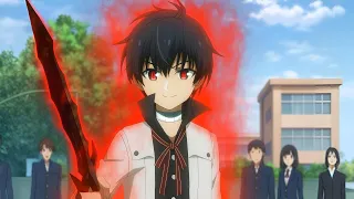 ملك الشياطين رجع بعد الفين سنه على هيئه طفل فسفس للسيطره على العالم مره اخرى ملخص انمى انوس9 