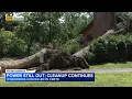 Storm cleanup in Crete continues as many still without power