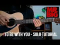 Download Lagu To be with you - Mr Big solo tutorial (no talking)