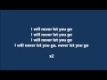 Lagu Rudimental Never Let You Go Lyrics