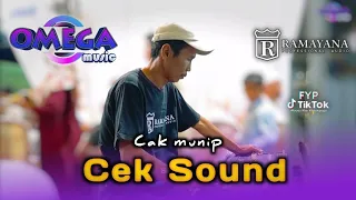 cek sound omega music live perform