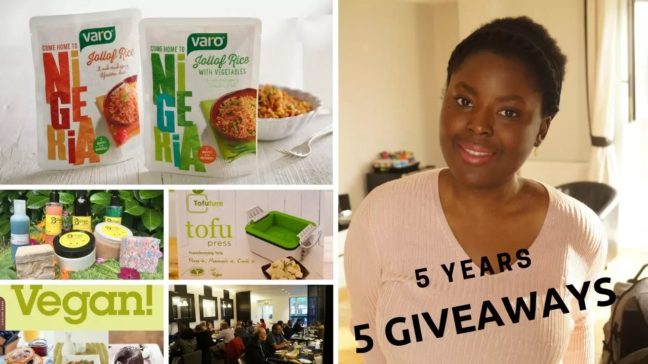 5 Vegan Giveaways   The Vegan Nigerian [CLOSED]