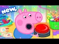 Download Lagu Peppa Pig Tales 🔴 George Finds MYSTERY Red Button?! 😮 BRAND NEW Peppa Pig Episodes