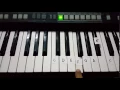 Jehovah Is Your Name (Song 2)  Beginners Tutorial for piano (Right Hand)