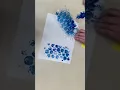Preschool OCEAN ART with bubblewrap