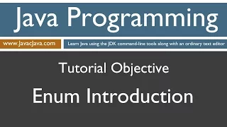 Learn Java Programming - Enum Enumerations Introduction