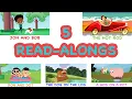 Short O Compilation - 3 Letter Word 5 Read-Alongs for Beginning Readers