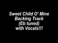 Download Lagu Sweet Child O' Mine Backing Track Eb Tuned with Vocals!!!