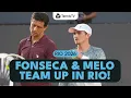 Lagu Joao Fonseca \u0026 Marcelo Melo Team Up! 🇧🇷 | Rio 2026 Highlights