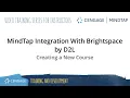 MindTap Creating Your Course in Brightspace by D2L