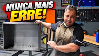 APRENDA A FAZER UMA CAIXA METÁLICA DO ZERO