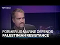 Former US marine s pro-Palestine interview resurfaces online