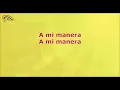 Prompteur karaoké - Stéfane Lyre - A mi manera - Ycare (feat Amel Bent)