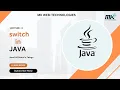 Switch In Java Decision Making Statements - Switch Java Switch Statements in Telugu
