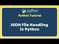 Part 15 Selenium With Python Tutorial For Beginners Read JSON Files in Python