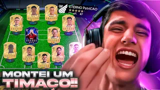 MONTAMOS UM TIME MILIONÁRIO NO EA FC 25! VINI MALVADEZA CHEGOU!!🤪