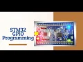 1 STM32 Tutorial GPIO Output Programming Hindi