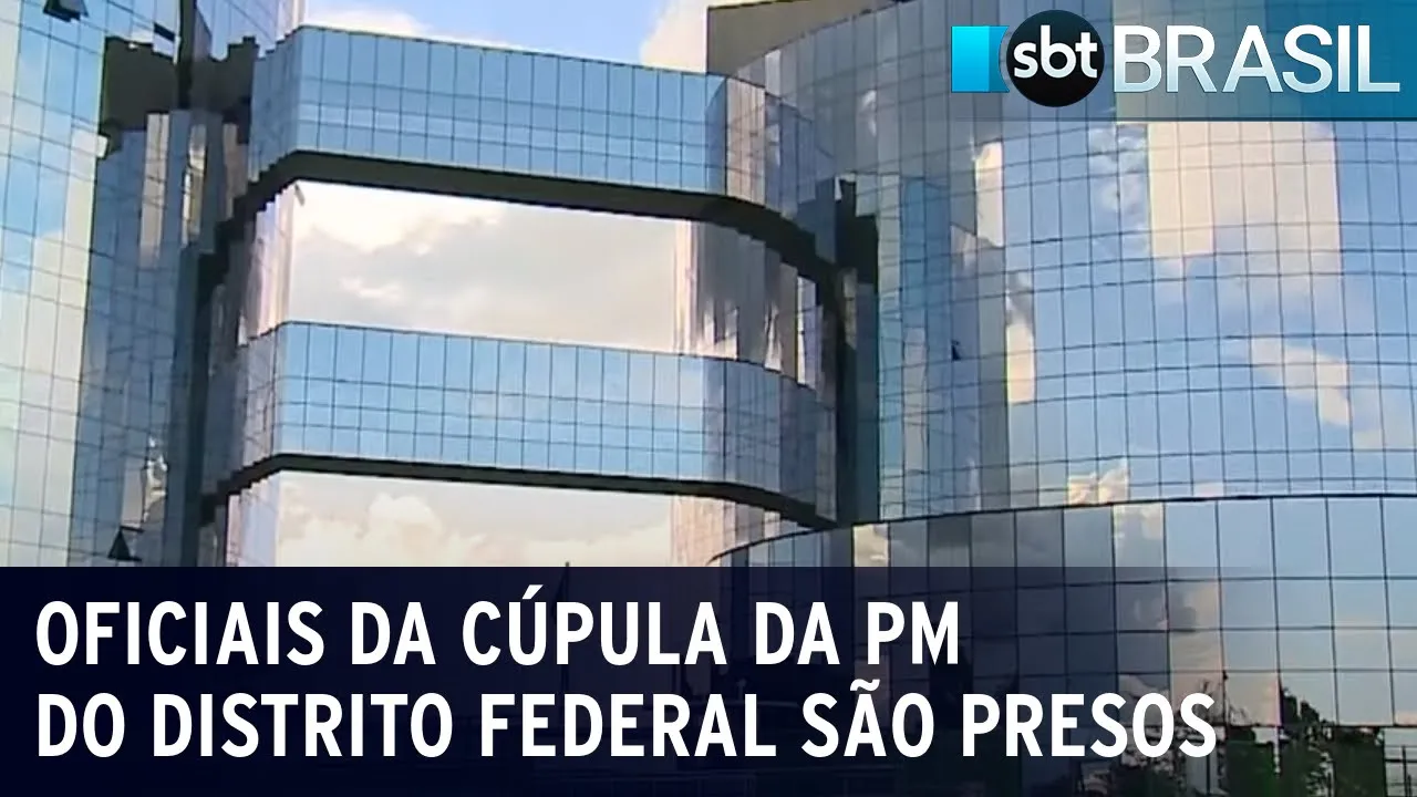 Cúpula da Polícia Militar do Distrito Federal é presa | SBT Brasil (18/08/23)