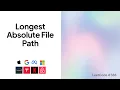 Longest Absolute File Path Top Google Coding Interview Question