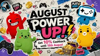 August Power Up is LIVE Get 10 Cashback on BlueStacks Exclusive Games