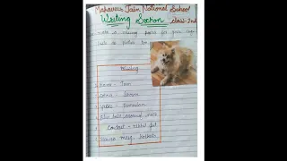 Class 2 Eng Missing Poster