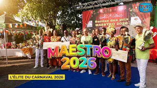 Cérémonie des récompenses du  MAESTRO 2026