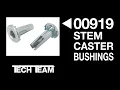 Tech Team 00919 Grip Neck Stem Insert Interface Sleeve Bushing for Grip Neck Stem Ball Caster