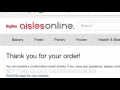 Hyvee online grocery shopping experience Catalina coupons LuckyThriftTree