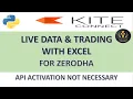 Real-Time Trading with Zerodha Live Tick Data in Excel - No API Required