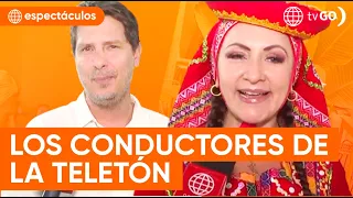 Conozca a los conductores de la teletón | América Espectáculos (HOY)