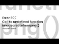 Error Call to undefined function imagecreatefrompng in php