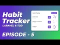 Habit Tracker - Episode 5 Delete Habit Tailwind Setup