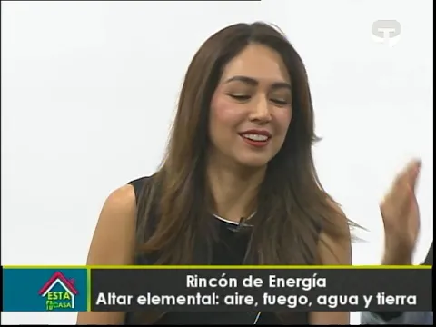 Rincón de Energía: Altar elemental Aire, fuego, agua y tierra