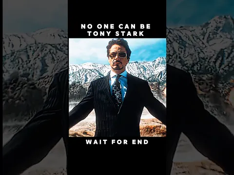 No One Can Be Tony Stark | Status | 4k Hd | Edit🔥#shorts #marvel #tonystark #ironman