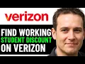 HOW TO GET STUDENT DISCOUNT ON VERIZON APP FULL GUIDE