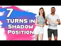7 Easy Bachata Turns In The Shadow Position