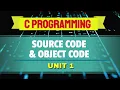 Source Code and Object Code