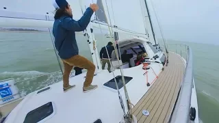 Sailing an Amel 55 in 360! Sailing Vessel Delos