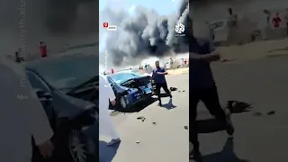 خلف قتلى ومصابين حادث تصادم مأساوي لعدد من السيارات في الطريق الساحلي الرابط بين الإسكندرية ومطروح 