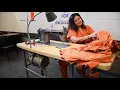 Jail inmate sews for peace of mind to give back to society