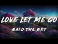 Download Lagu Said The Sky, Dia Frampton - Love Let Me Go (Lyrics)