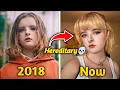 Hereditary Movie Cast Then And Now