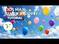 TyFlow Balloons Made EASY Model Texture Animate