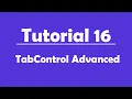 C Tab Control Advanced - Winforms and Visual Studio IDE