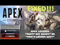 How to fix Apex Legends Party Not Ready or Party Leader Quit