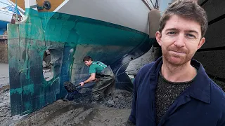 Getting my boat stuck in the mud