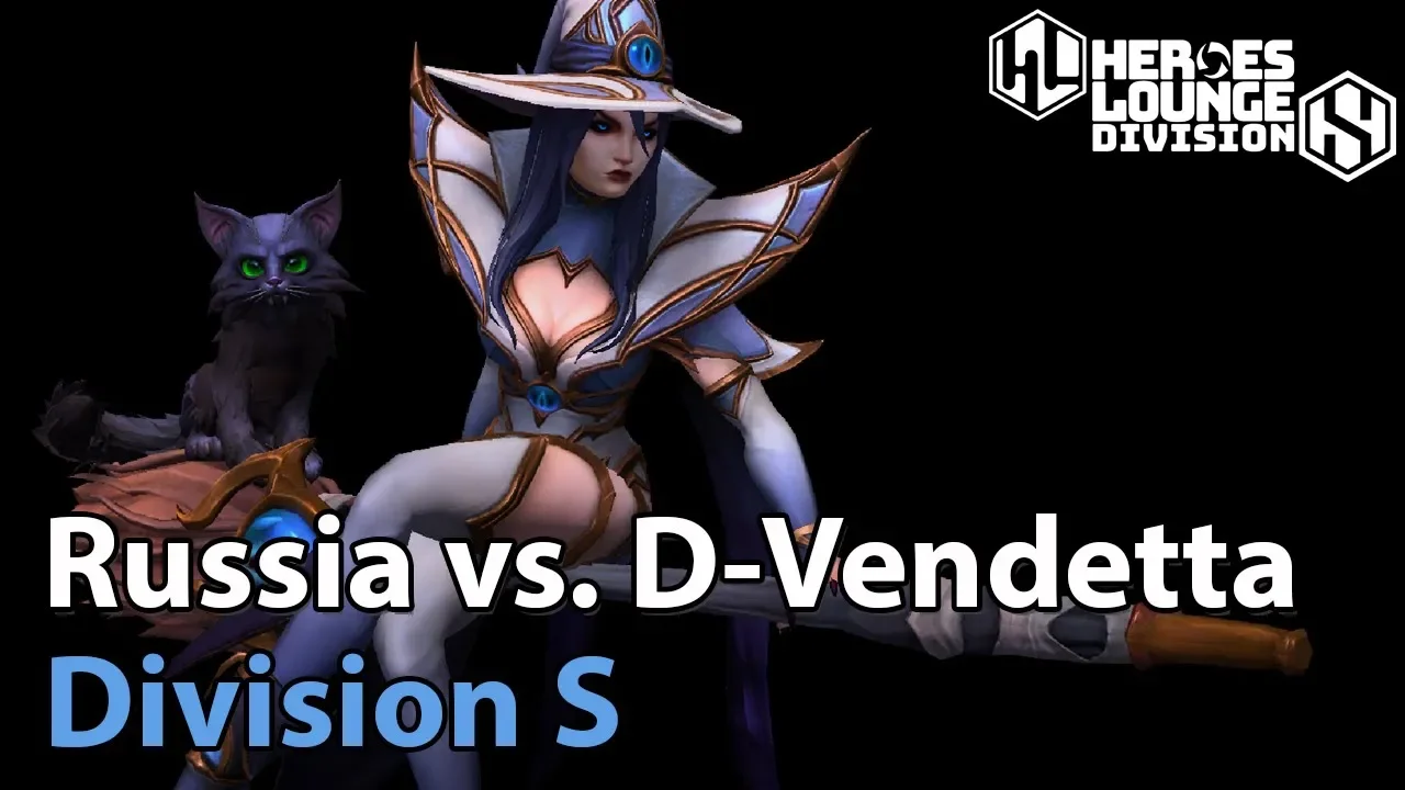 ► Heroes of the Storm: Divine Vendetta vs. Team Russia - Division S - Heroes Lounge